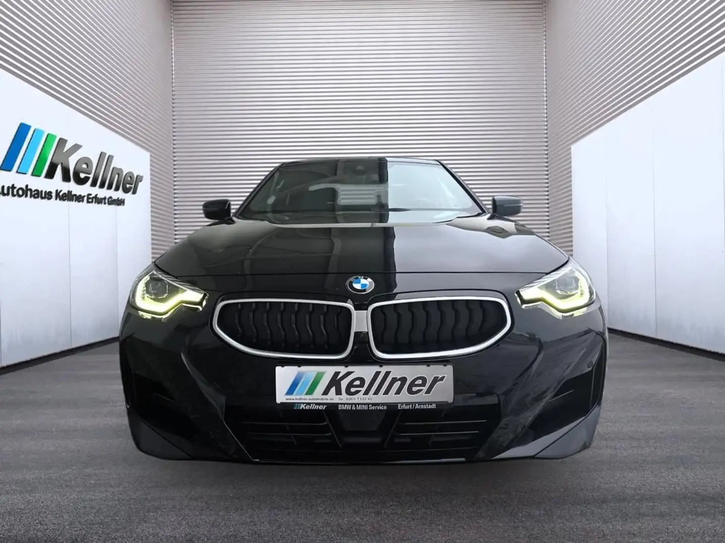 BMW 230 i Coupé M-Sport+ACC+HeadUp-R-Cam+HIFI+19 Zo Schwarz - 1