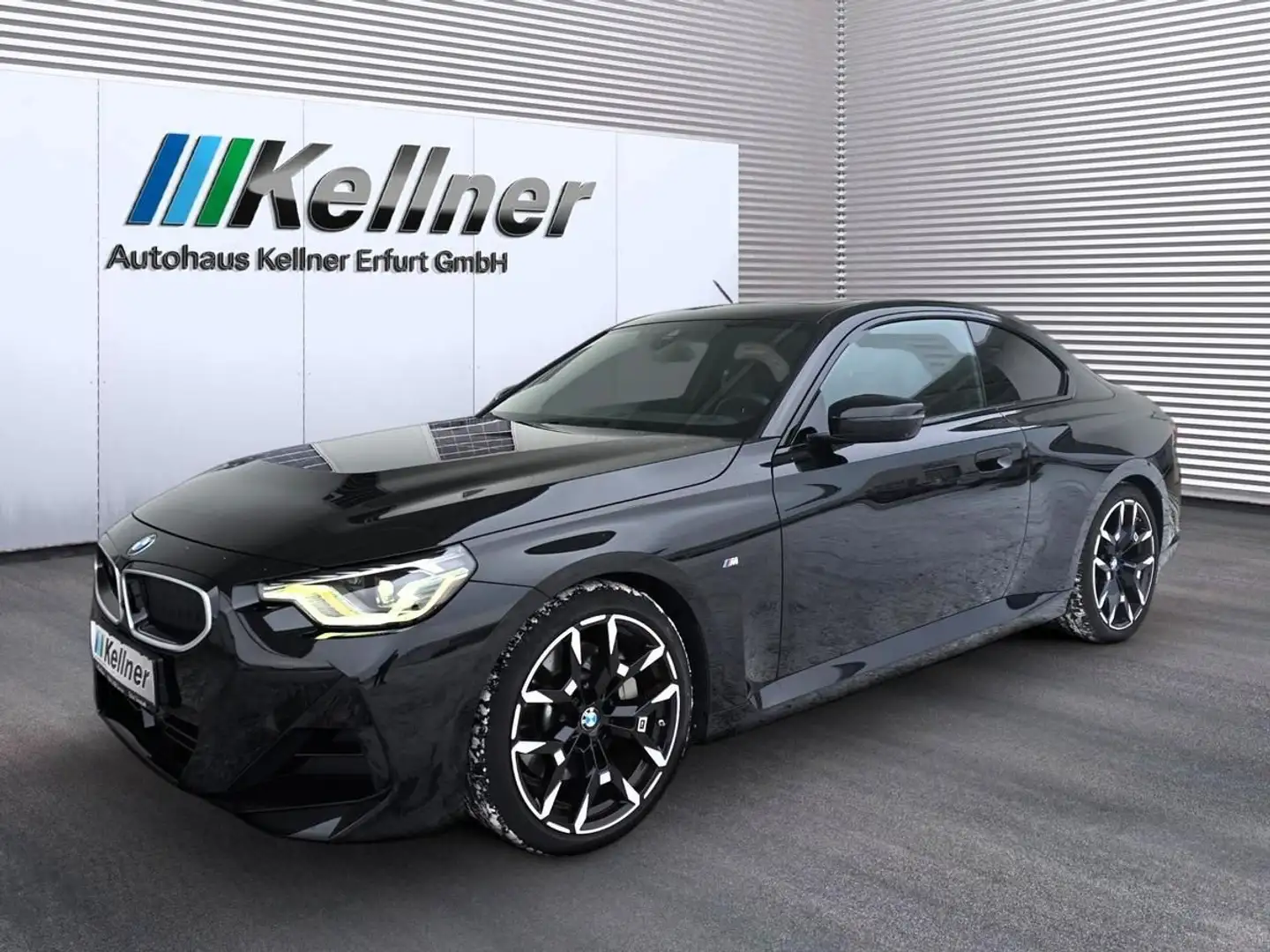 BMW 230 i Coupé M-Sport+ACC+HeadUp-R-Cam+HIFI+19 Zo Schwarz - 2