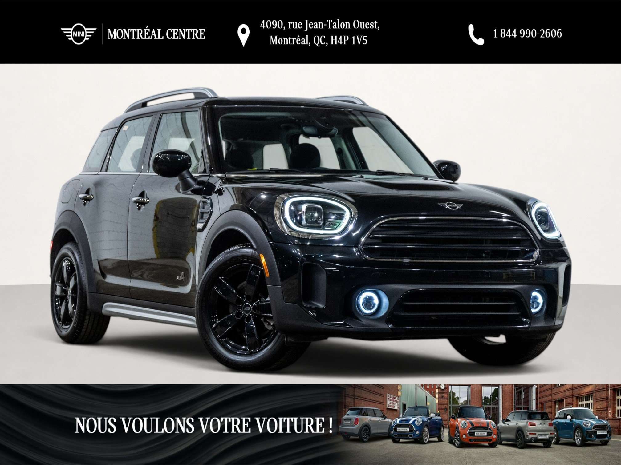 2024 MINI Countryman Cooper ALL4 | Ligne Premier 2.0 | Toit pano. en ve