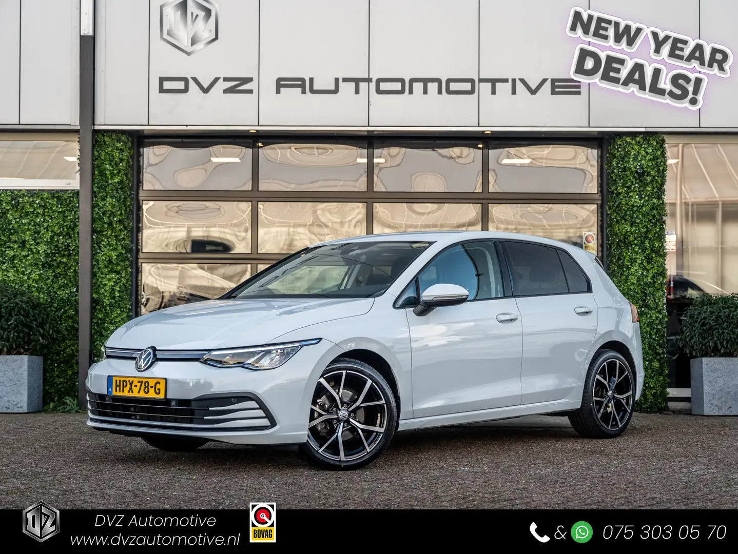 Volkswagen Golf 8 1.5 TSI 130PK Life | Ambient | Carplay | Lounge Weiß - 1