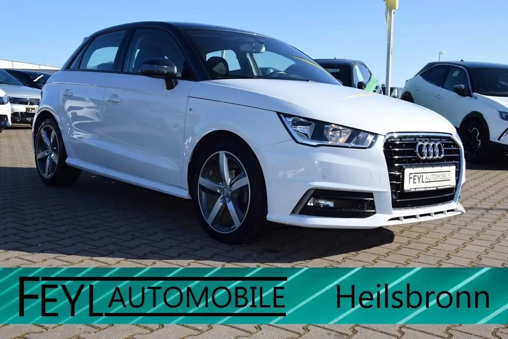 Audi A1 Sportback 1.0 TFSI 5-trg. S-Line Weiß - 1