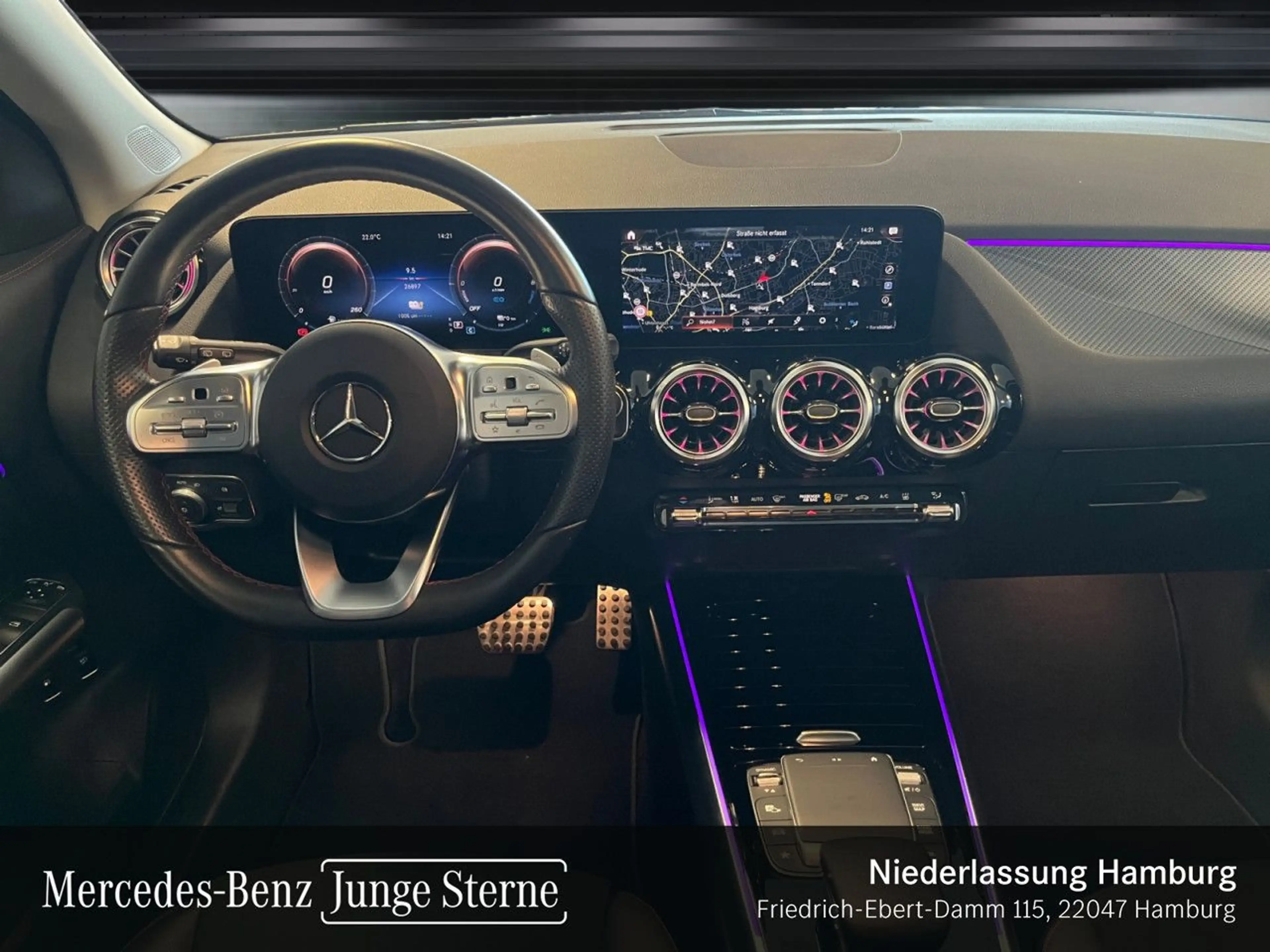 Mercedes-Benz GLA 250 e AMG+PANO+LED+KAMERA+TOTW+8G — photo 13