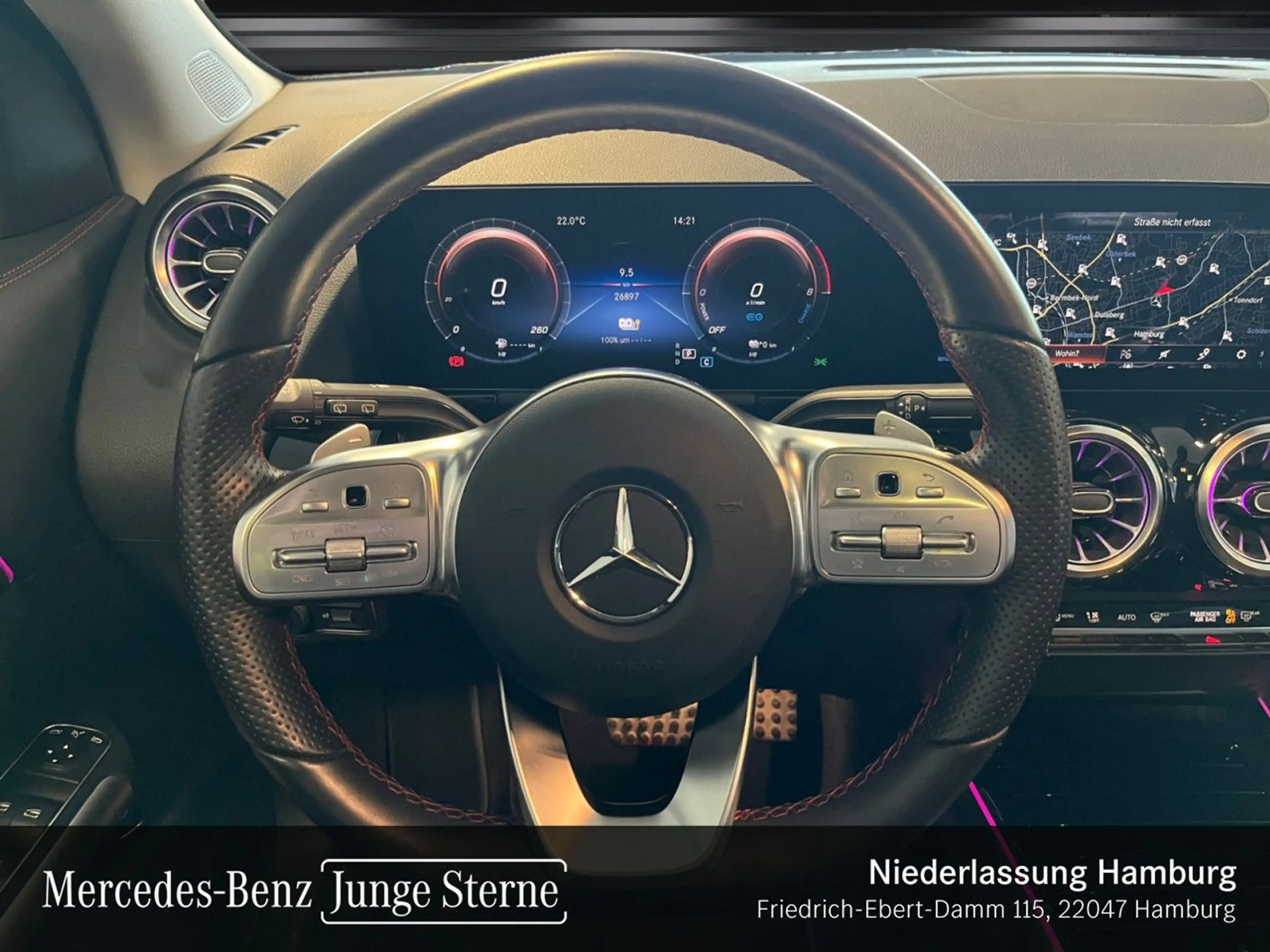 Mercedes-Benz GLA 250 e AMG+PANO+LED+KAMERA+TOTW+8G — photo 14