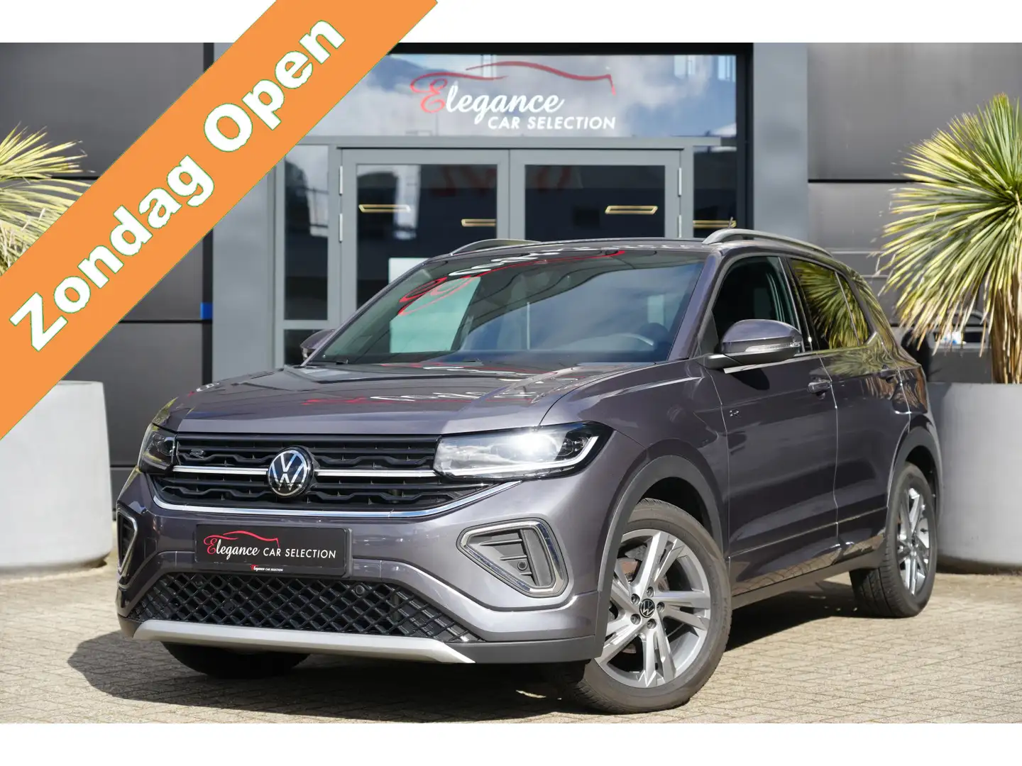 Volkswagen T-Cross 1.5 TSI R-Line Business 150pk Navigatie/Stoelverwa Сірий - 1