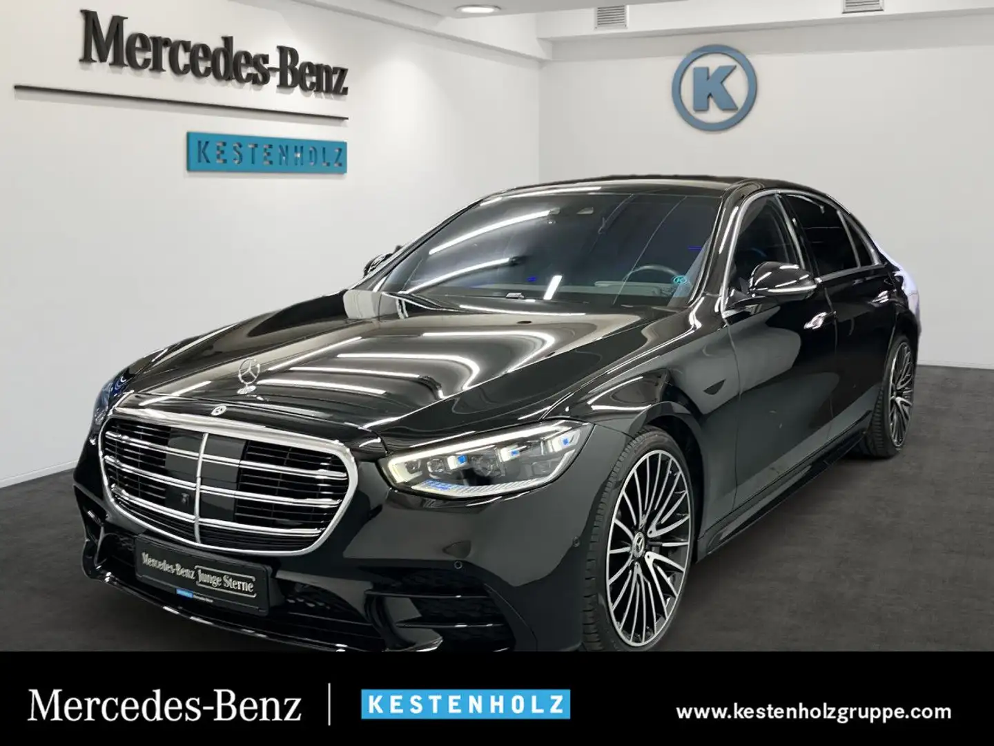 Mercedes-Benz S 500 L 4M designo Exkl-Paket AMG Fondent Airmat Чёрный - 1