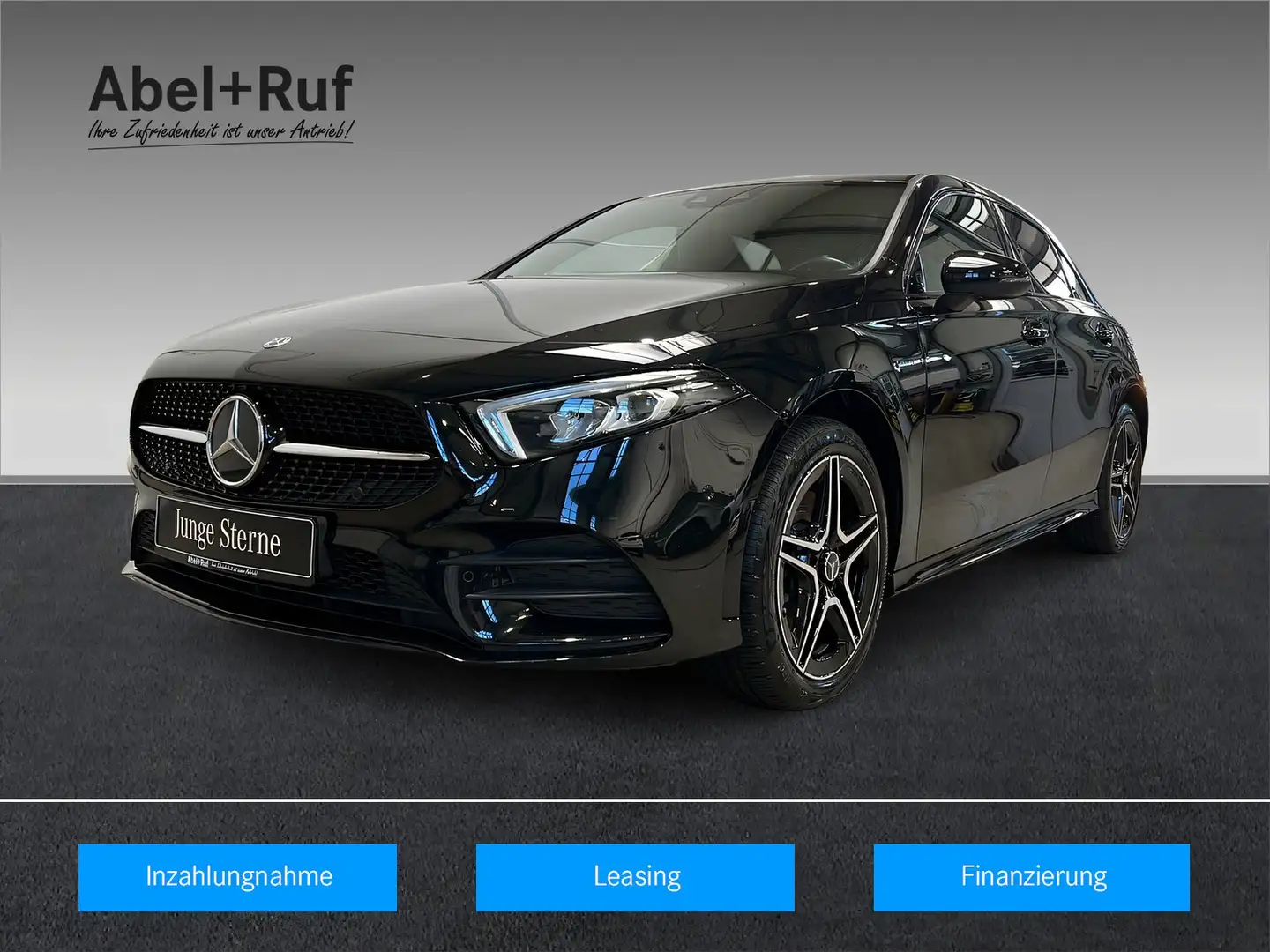 Mercedes-Benz A 250 e AMG+LED+NIGHT+Kamera+Ambiente+CarPay+DAB Zwart - 1