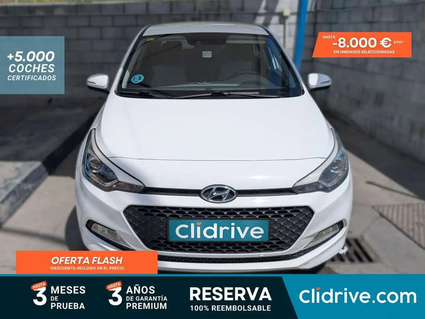 Hyundai i20 1.2 MPI Essence Blanco - 1