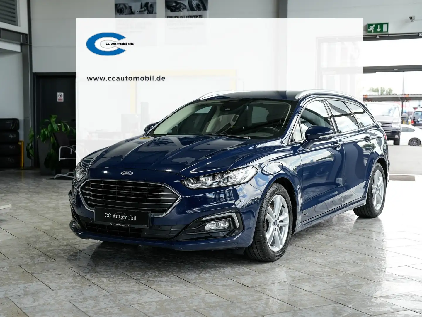 Ford Mondeo Turnier 2.0 Aut. EcoBlue Titanium Kamera Bleu - 1