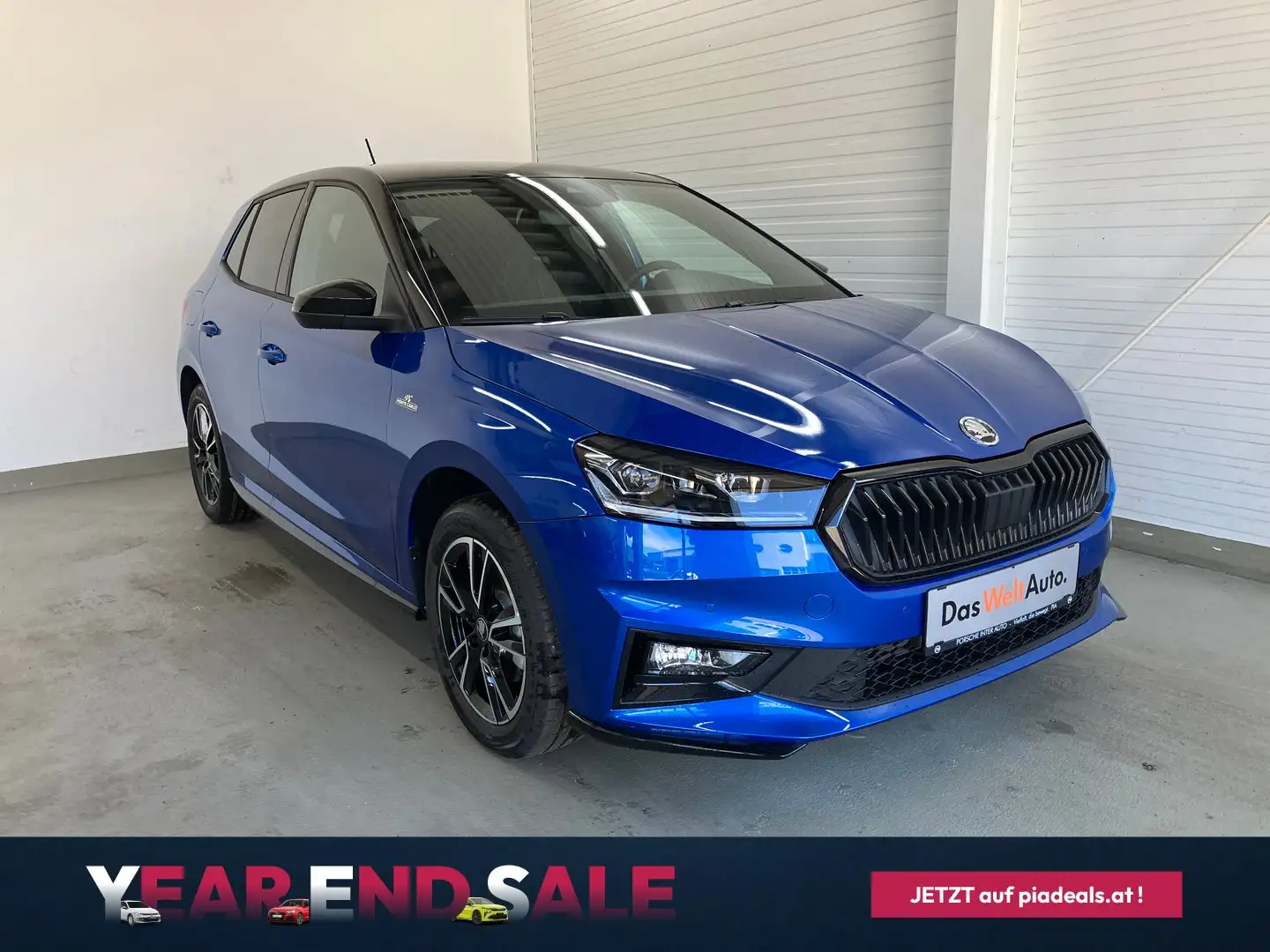 Skoda Fabia Monte Carlo TSI Blau - 1