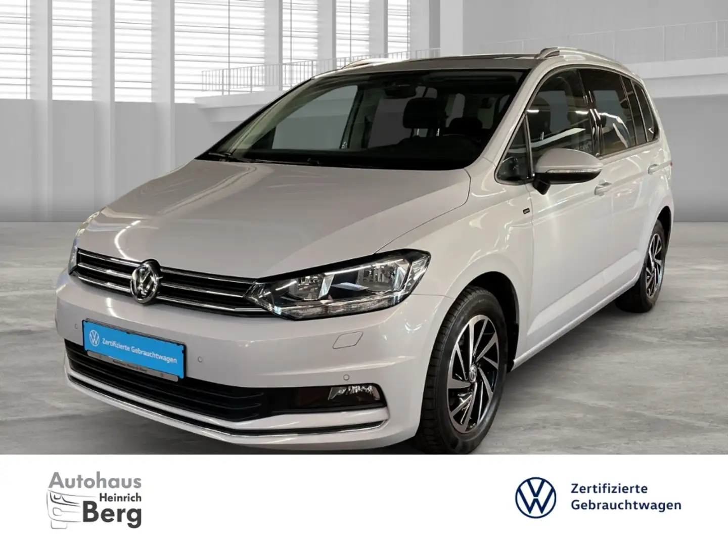Volkswagen Touran Join 1.4 TSI El. Panodach Navi ACC 3-Zonen-Klimaau Blanc - 1