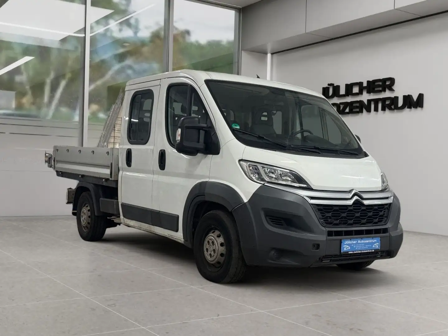 Citroen Jumper Pritsche Doka. 35 L2 Heavy BlueHDi 160 Wit - 1