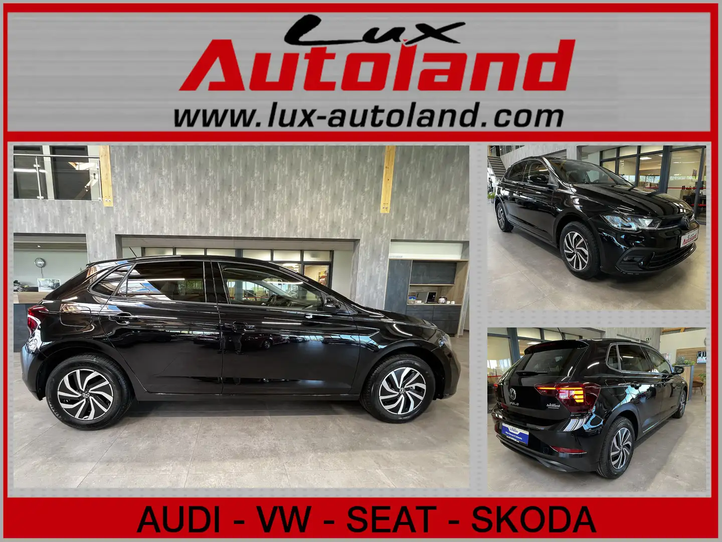 Volkswagen Polo Life TSI DSG App Kamera Alu Shzg Nero - 1