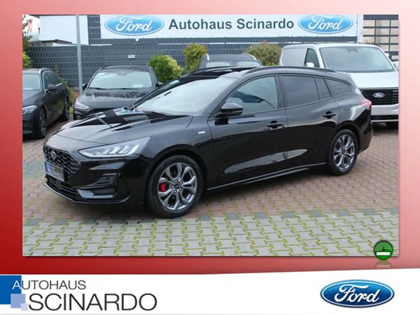 Ford Focus Turnier 1.0EB ST-Line X *Navi*Panorama*RFK Black - 1