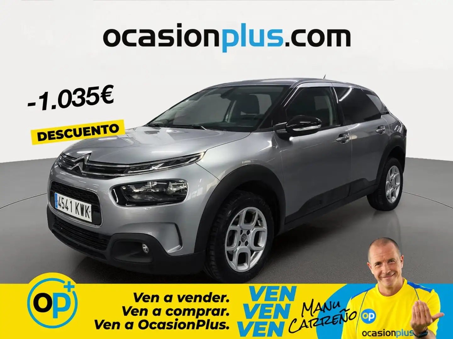 Citroen C4 Cactus 1.5BlueHDi S&S Feel 100 Gris - 1