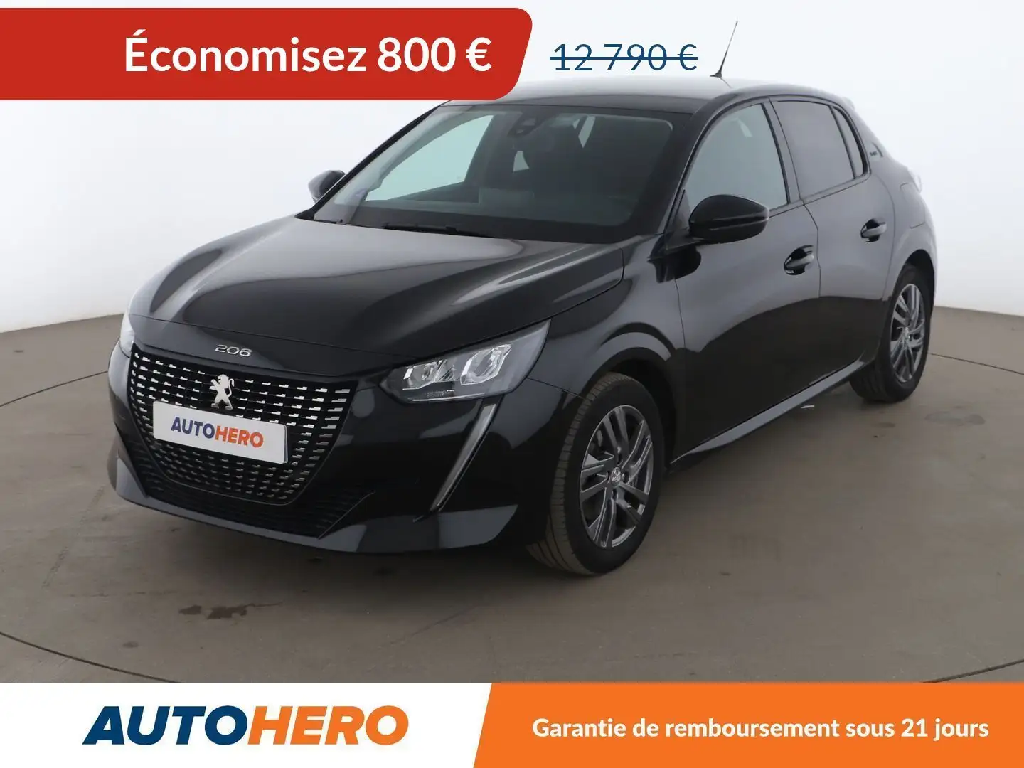Peugeot 208 1.2 PureTech Style Noir - 1
