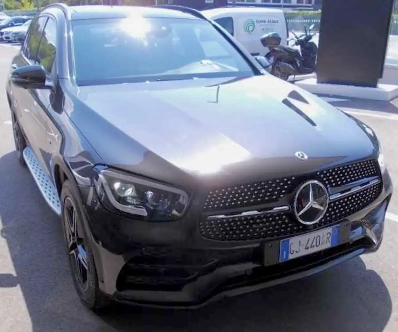 Mercedes-Benz GLC 300 de phev Premium Plus 4matic auto Tetto Panorama Grigio - 2