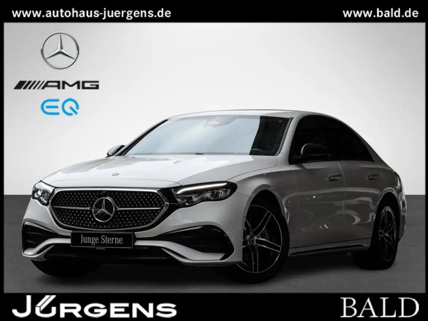 Mercedes-Benz E 220 d AMG-Advanced/LED/Stdhz/Cam/Totw/Night/19 Weiß - 1