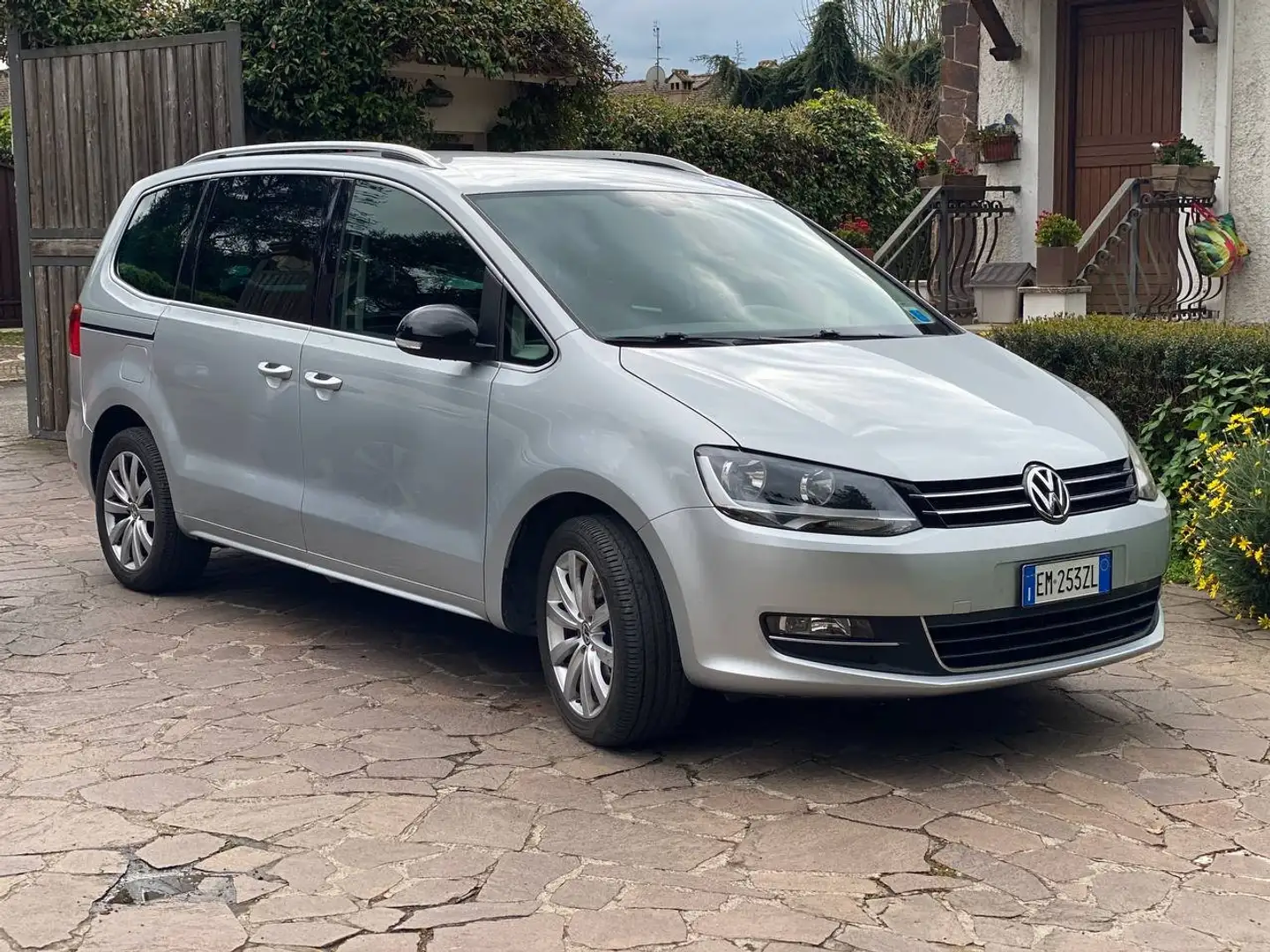Volkswagen Sharan Sharan II 2010 2.0 tdi Highline Business Argento - 1
