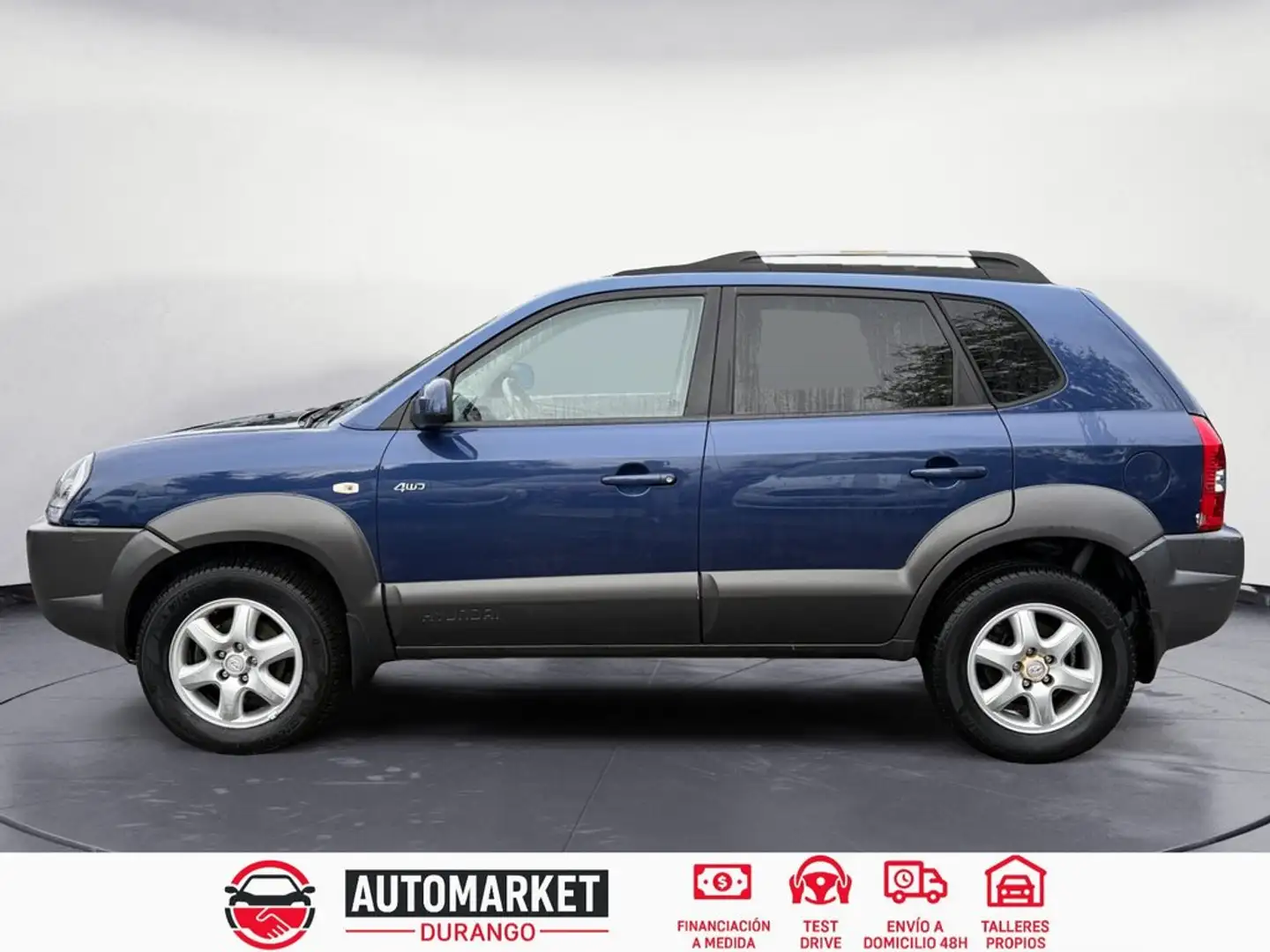 Hyundai TUCSON 2.7 V6 Style Aut. Azul - 2