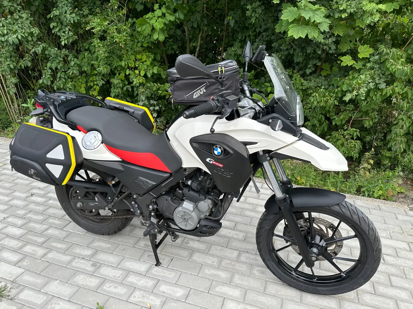BMW G 650 GS Blanc - 1