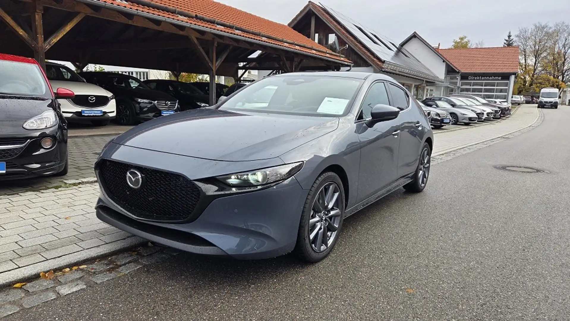 Mazda 3 als Exclusive-Line Blau - 1