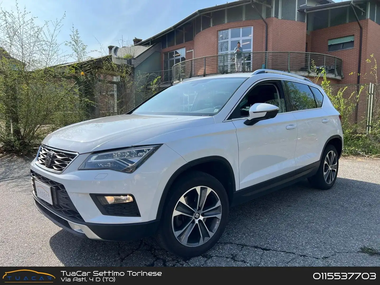 SEAT Ateca Advance 1.6 TDI Blanc - 1