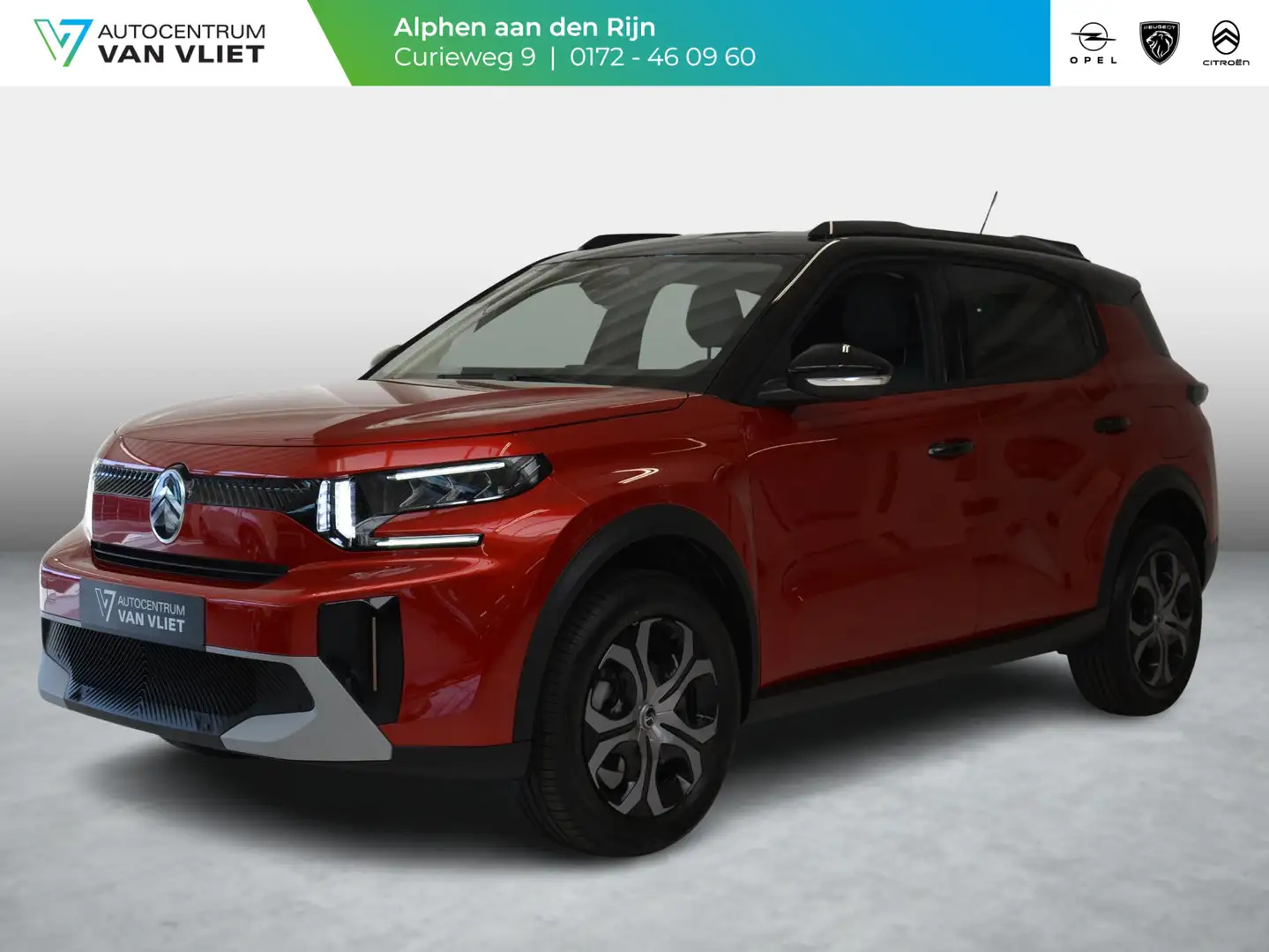 Citroen C3 Aircross 1.2 Turbo 100pk Plus | Apple Carplay / Android Aut Červená - 1