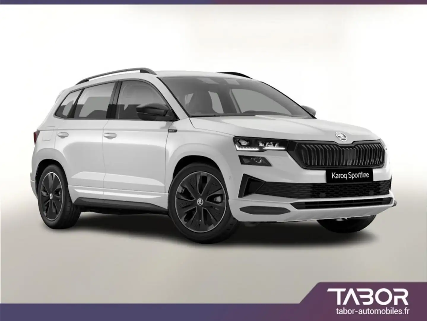 Skoda Karoq 1.5 TSI 150 DSG Sportl Matrix GPS Blanc - 1