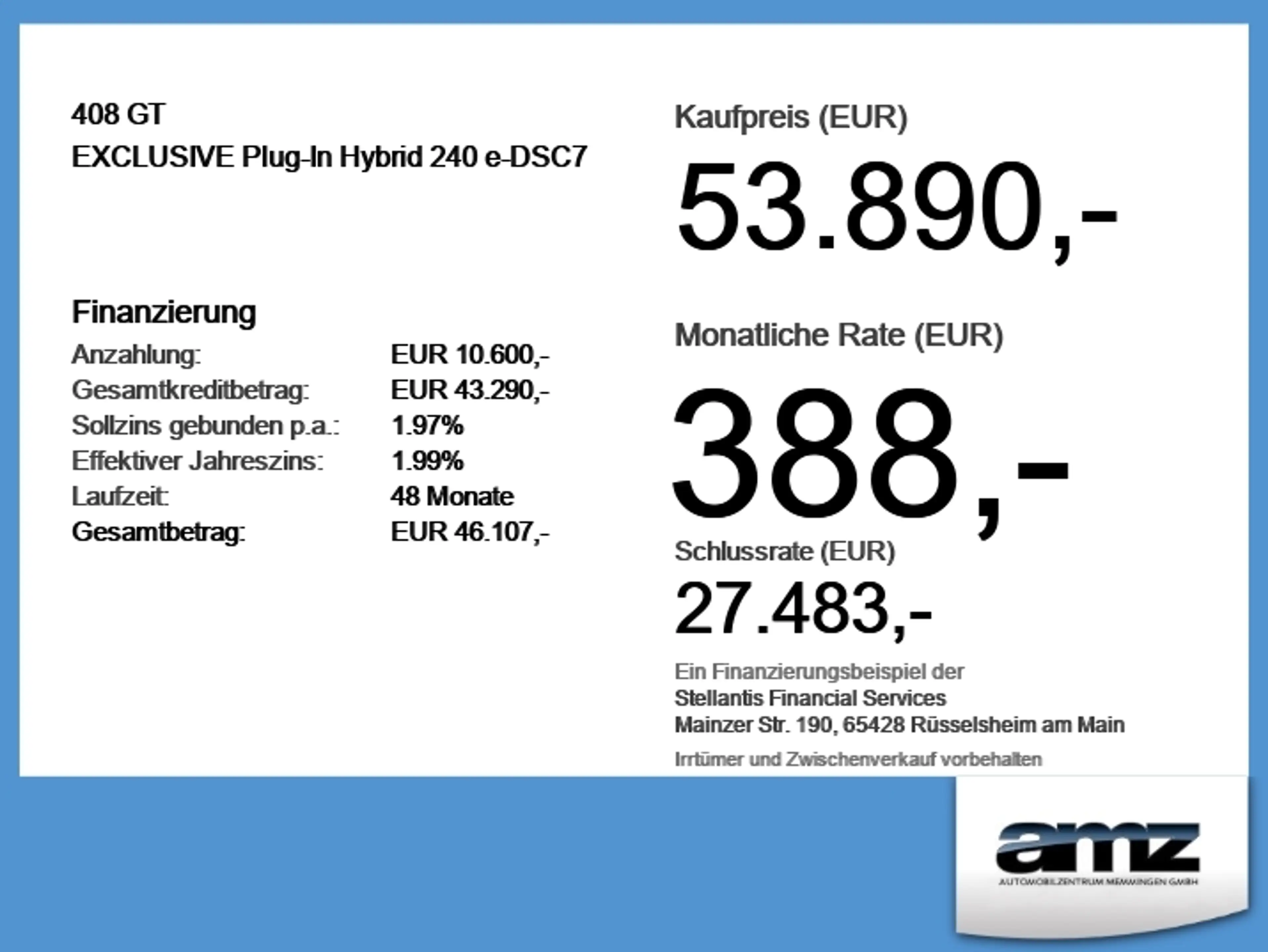 Peugeot 408 GT EXCLUSIVE Plug-In Hybrid 240 e-DSC7 — photo 6
