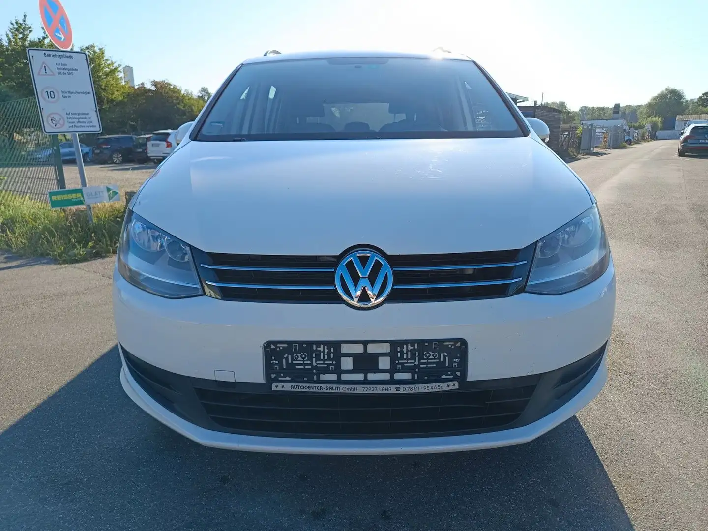 Volkswagen Sharan Trendline BMT Weiß - 2