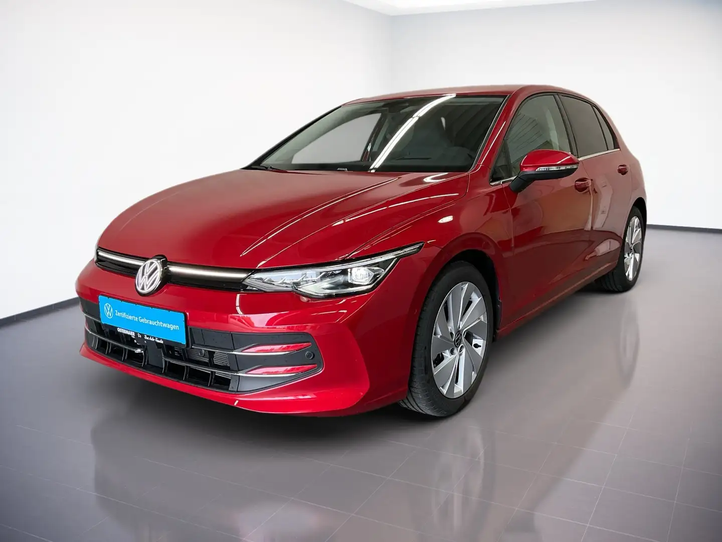 Volkswagen Golf VIII STYLE 2.0TDI 150PS DSG 5J-G.AHK.AREA-VIEW.NAV Rood - 2