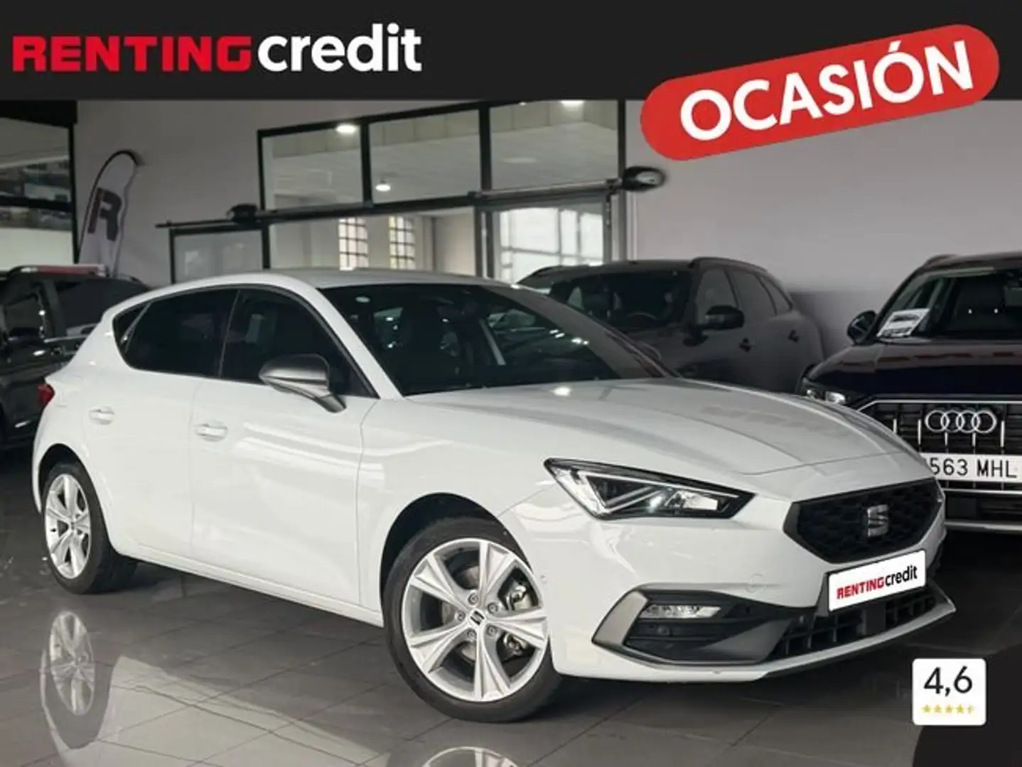 SEAT Leon 1.5 EcoTSI S&S FR Fast Edition Plus 150 Blanco - 1