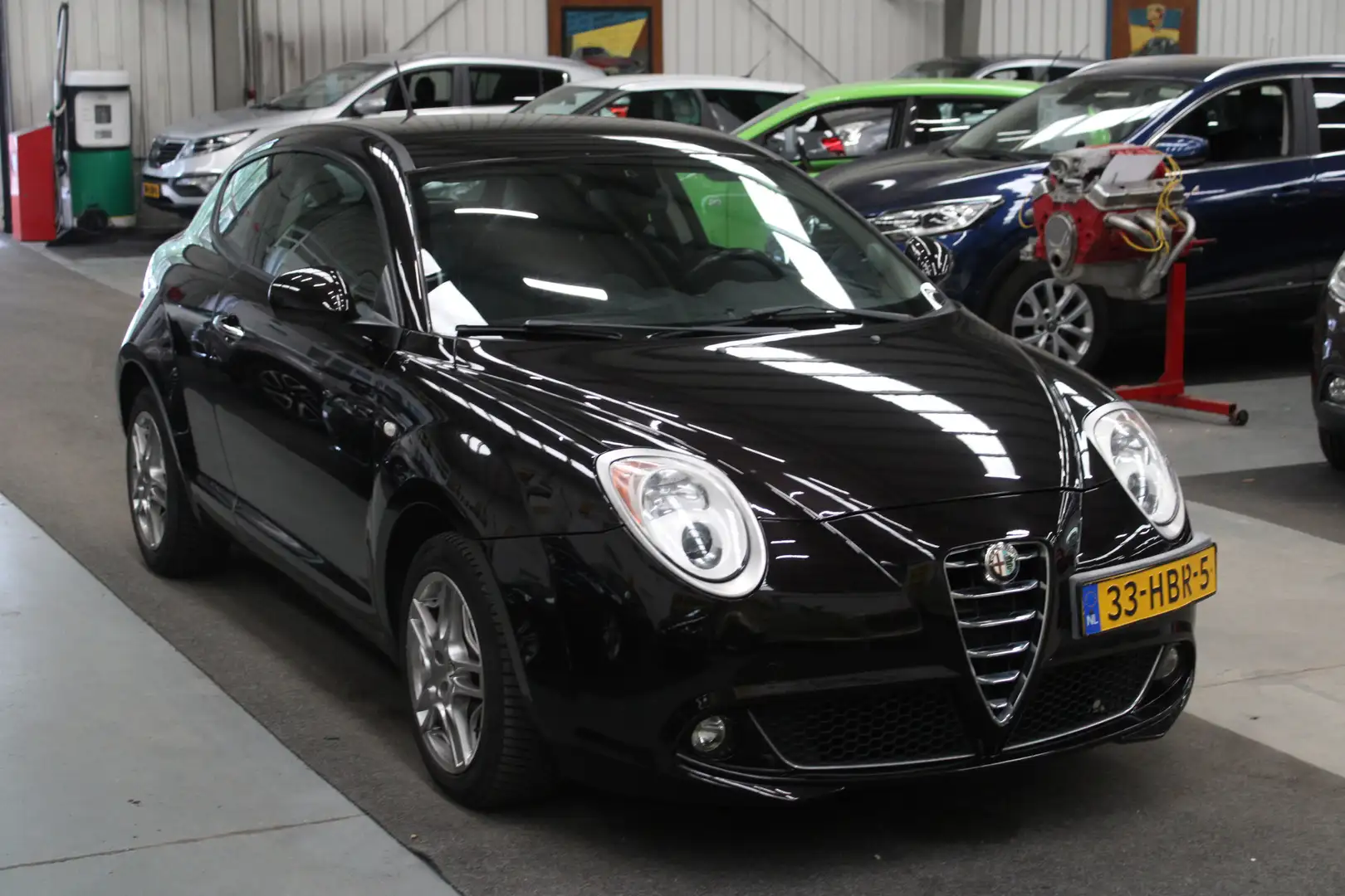 Alfa Romeo MiTo 1.4 Progression OPKNAPPER NAP, Airco, Isofix Zwart - 2