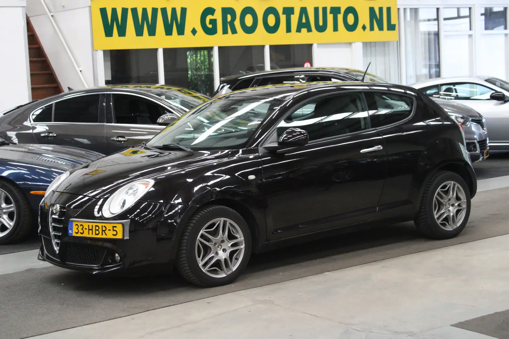 Alfa Romeo MiTo 1.4 Progression OPKNAPPER NAP, Airco, Isofix Zwart - 1