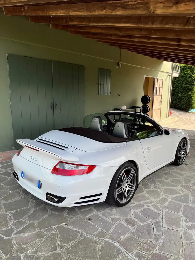 Porsche 997 Turbo cabrio MANUALE Bianco - 2