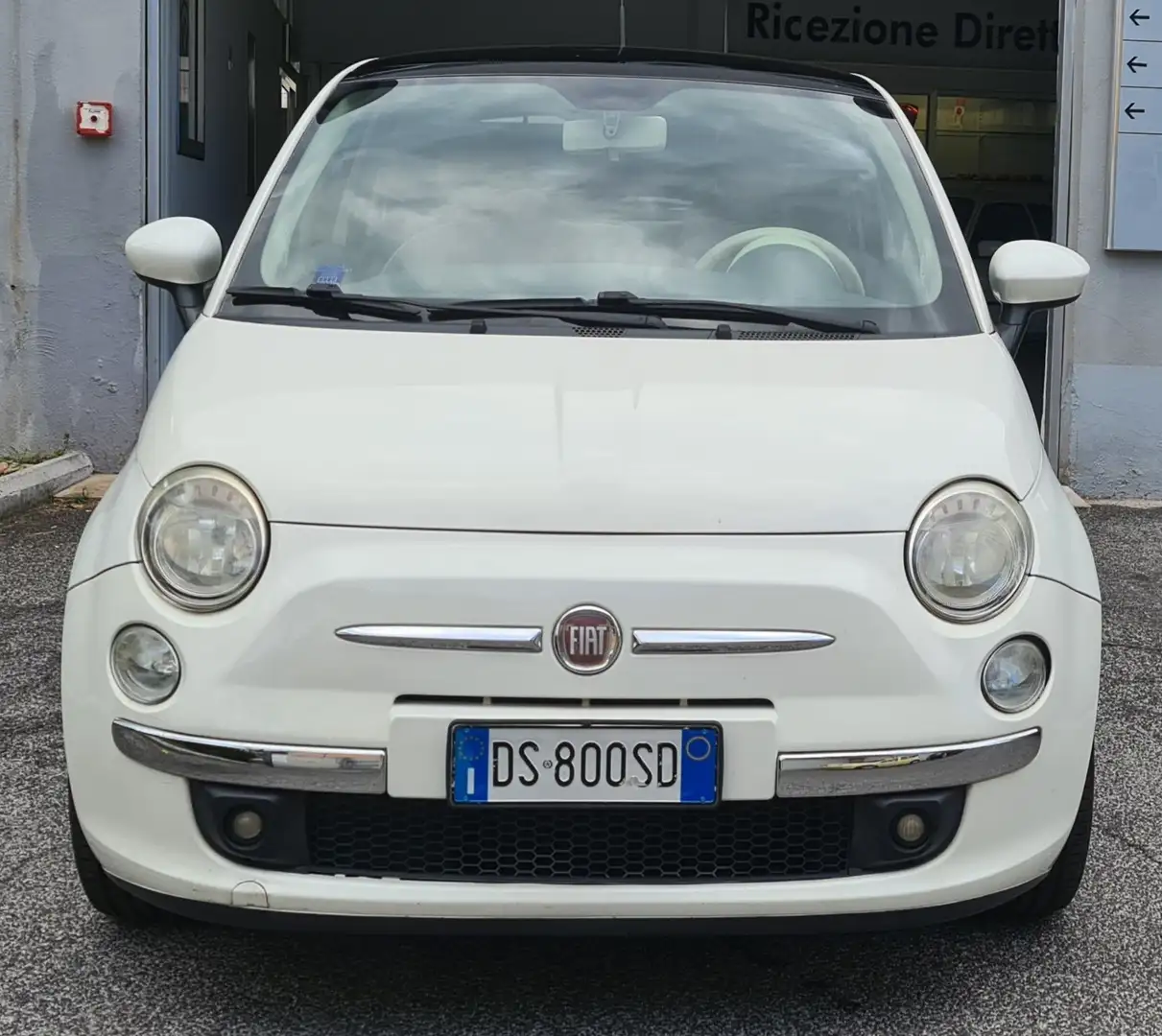 Fiat 500 1.2 Lounge automatico 69cv Blanco - 1