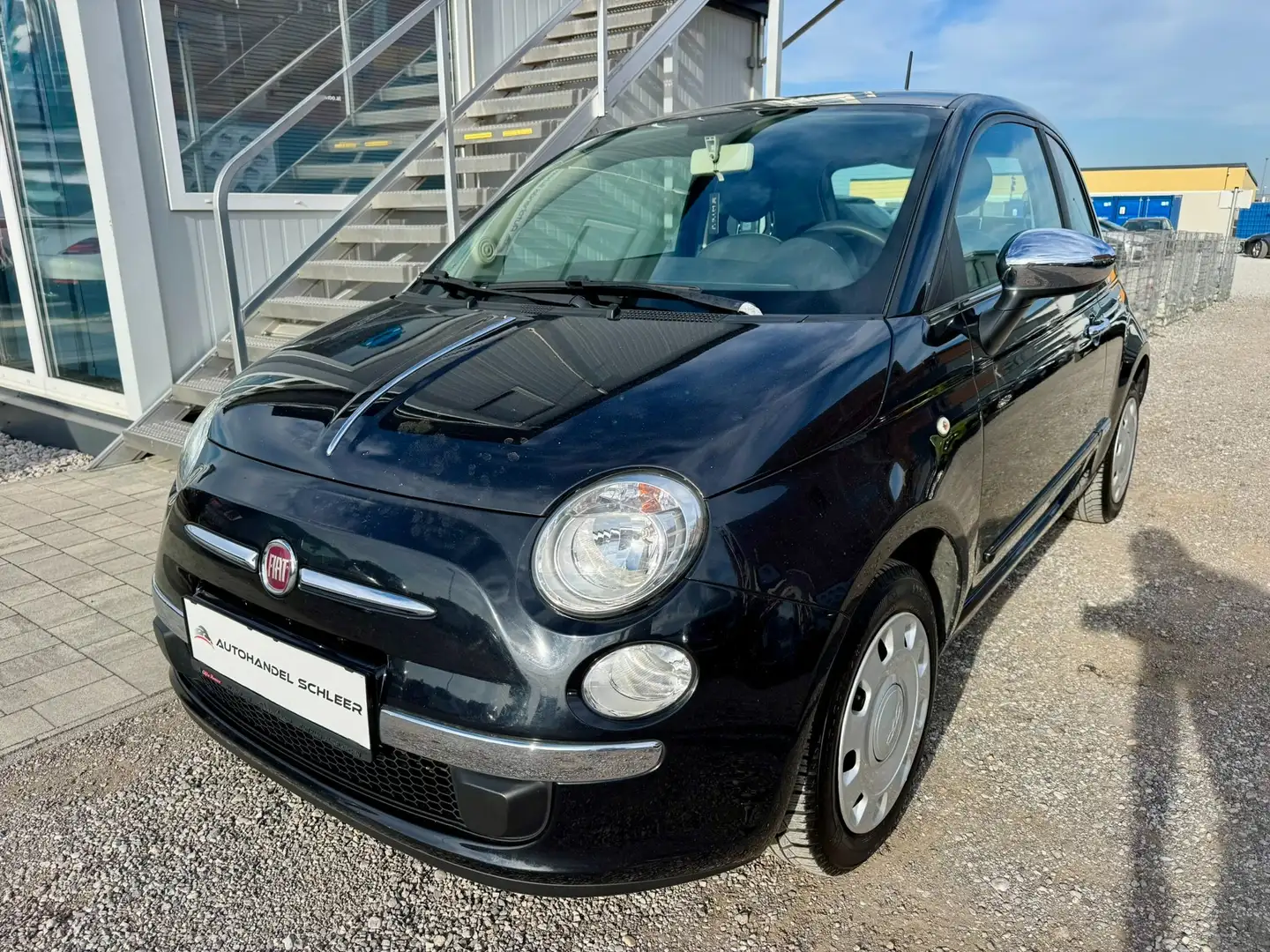 Fiat 500 Pop Star  !! SERVICEHEFT !! Schwarz - 1