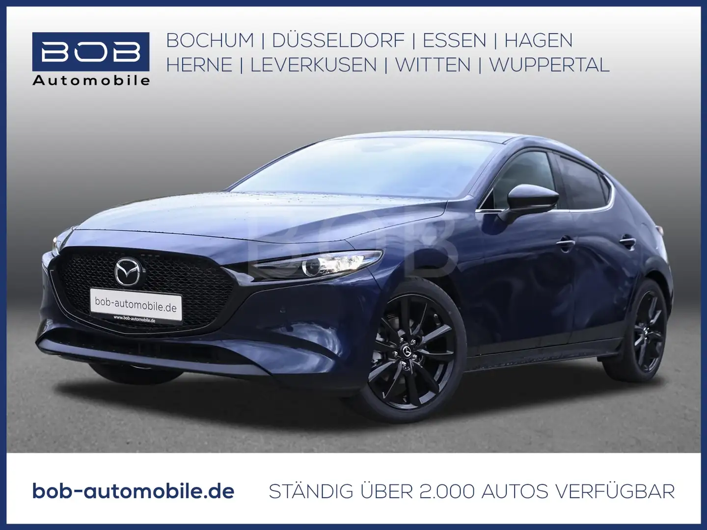 Mazda 3 2.0L e-SKYACTIV X 6AT AWD Homura Blau - 1