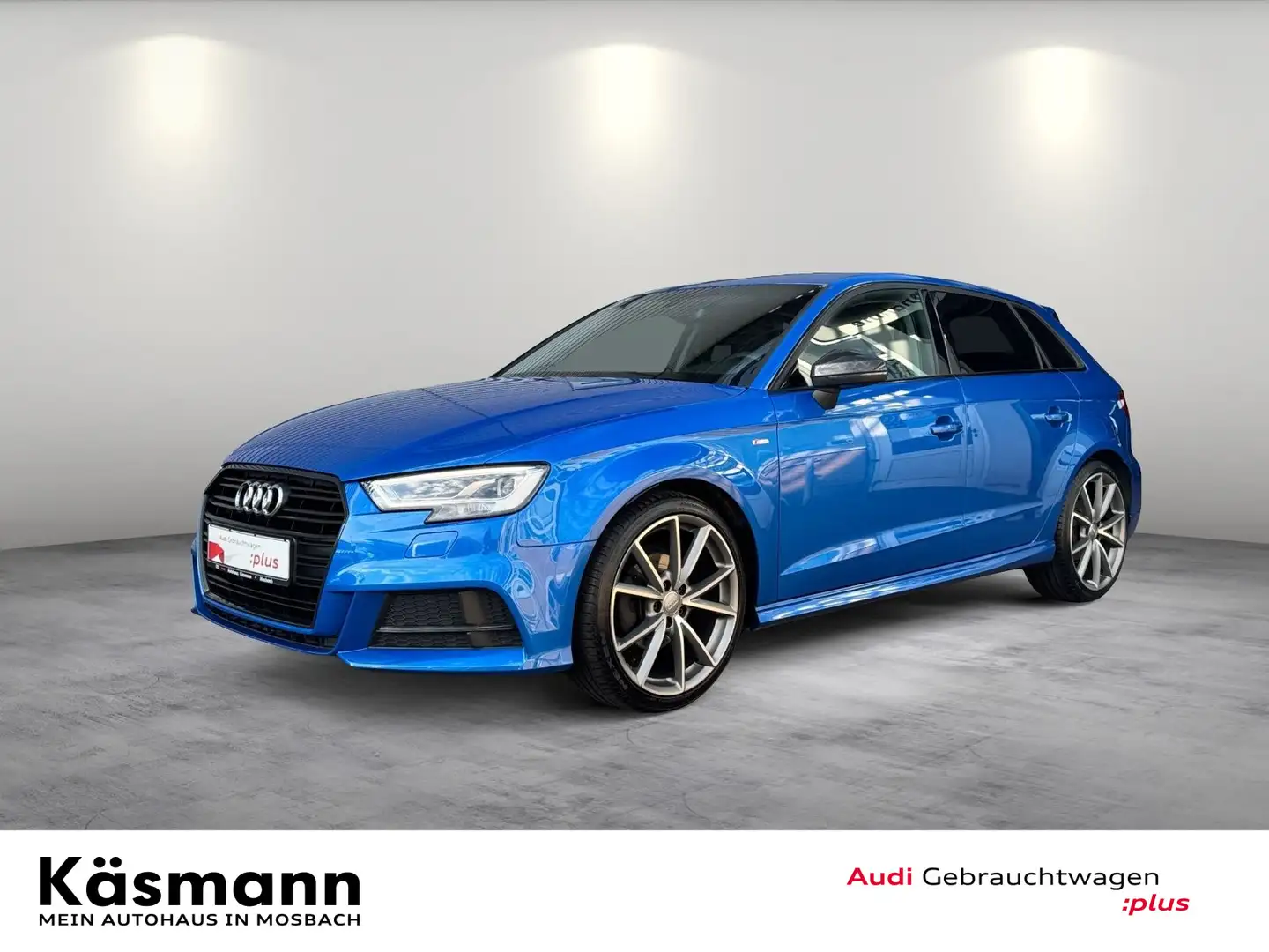 Audi A3 sport 1.4TFSI S line LED PDC SHZ Blau - 2