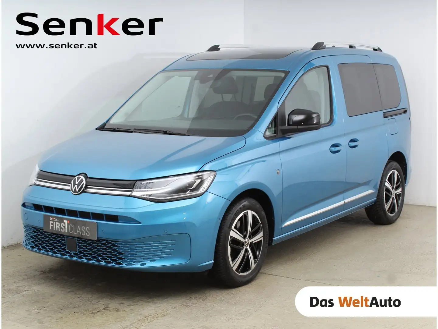 Volkswagen Caddy Style TSI Bleu - 1