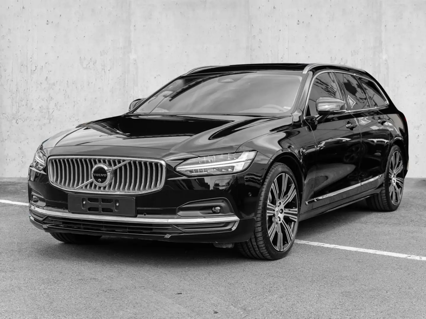 Volvo V90 Kombi B4 (Diesel) Mild-Hybrid Ultimate Bright Zwart - 2