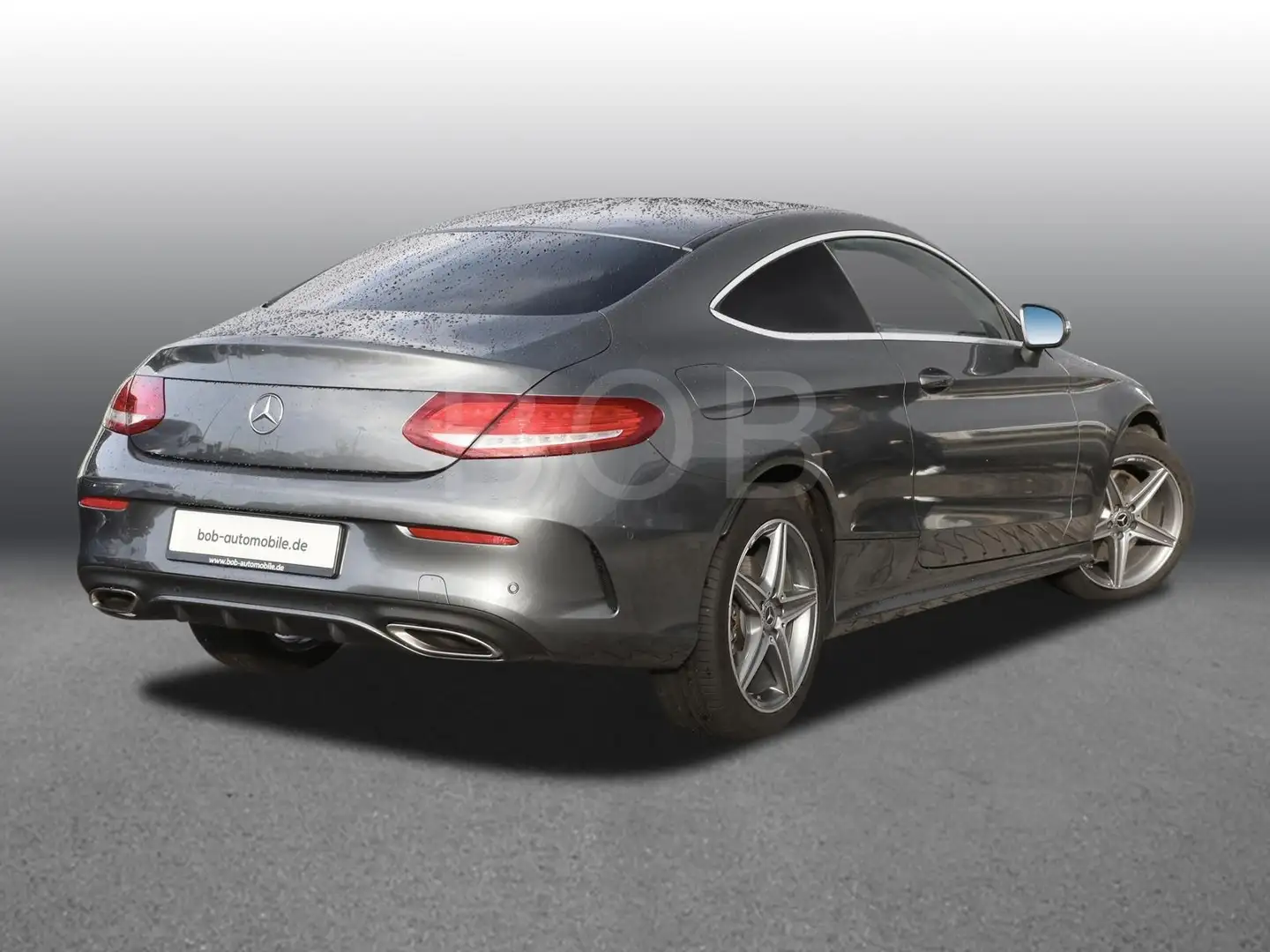 Mercedes-Benz C 400 4Matic AMG Line SHZ PDC NAVI Gris - 2