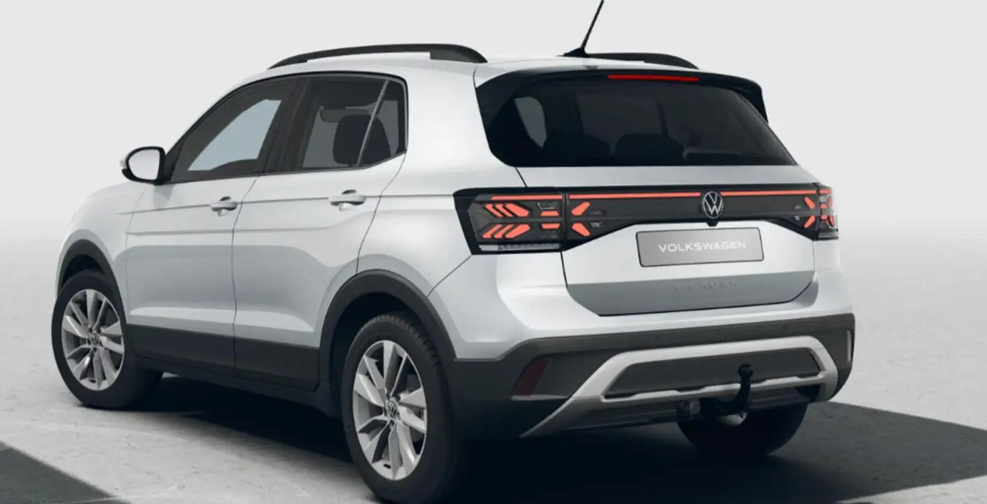 Volkswagen T-Cross DSG Matrix AHK 2ZKlim SHZ PrivG Kam Keyl 110 kW... Silber - 2