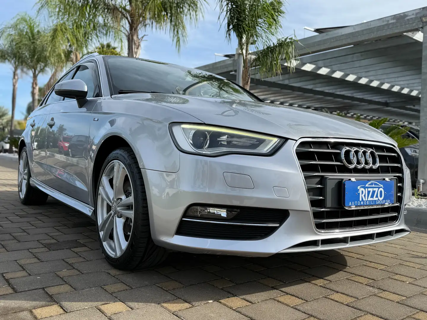Audi A3 SPB 30TDI 116CV S-LINE PELLE 12/2014 Grigio - 1