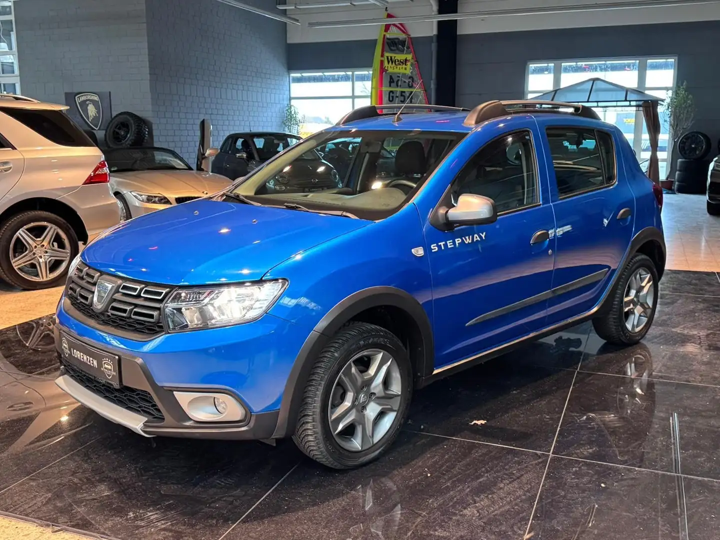 Dacia Sandero Stepway Prestige Kamera Sihzg PDC AHK Blau - 1