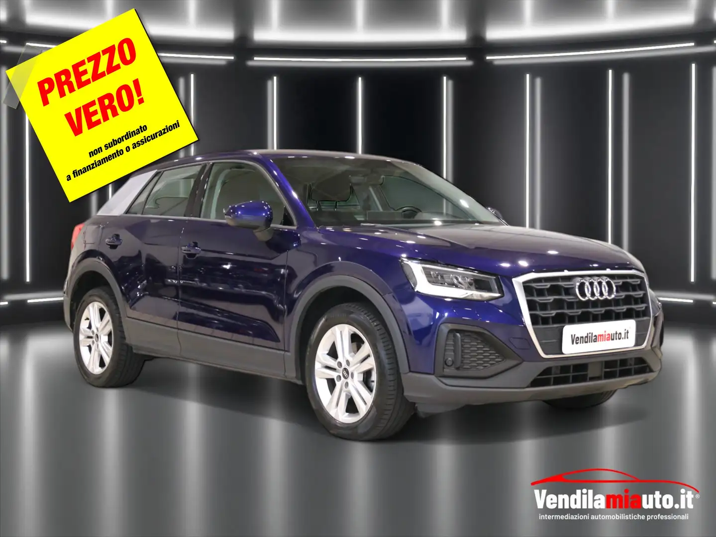 Audi Q2 Q2 30 2.0 tdi Business s-tronic Bleu - 1