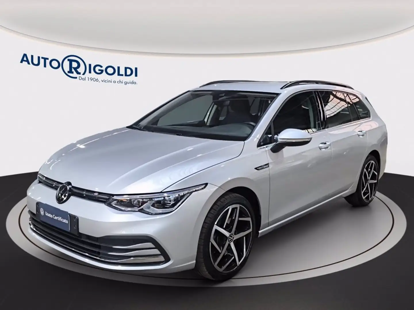 Volkswagen Golf Variant 2.0 tdi style 115cv dsg Grigio - 1