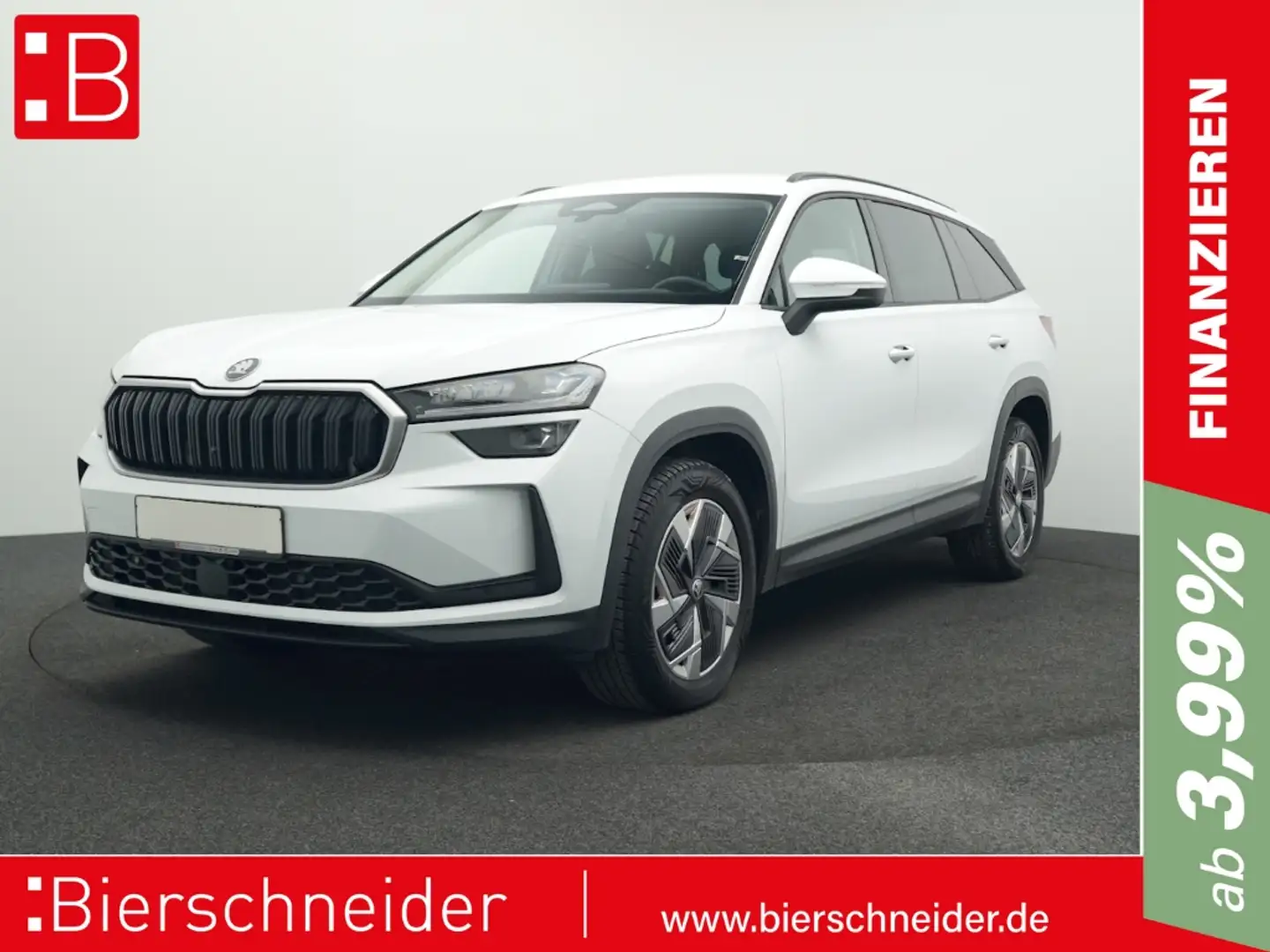 Skoda Kodiaq 2.0 TDI DSG 4x4 Selection AHK MATRIX HuD Weiß - 1