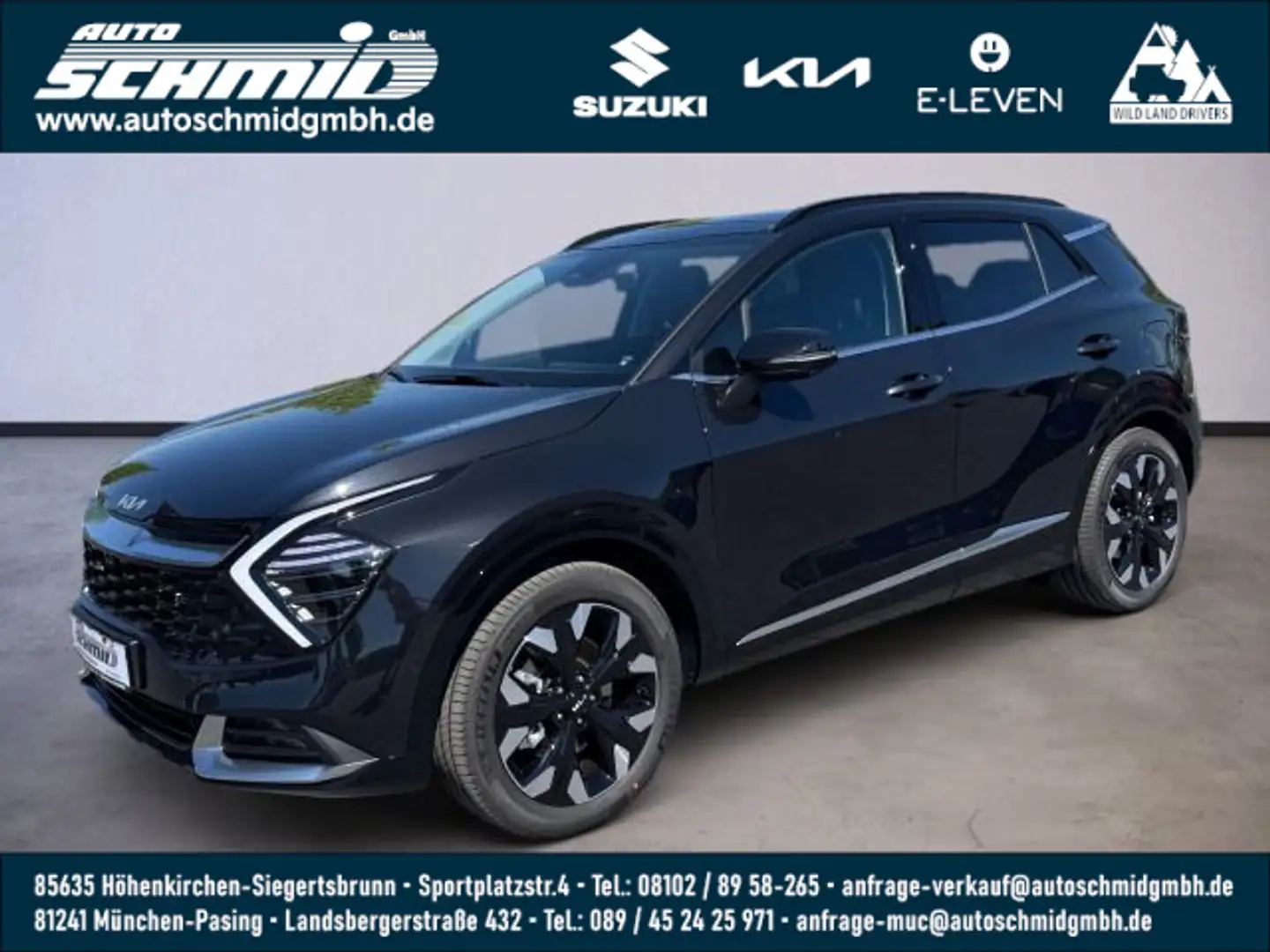 Kia Sportage SPORTAGE 1.6T PHEV PLUG&RIDE GD DRIVE Black - 1