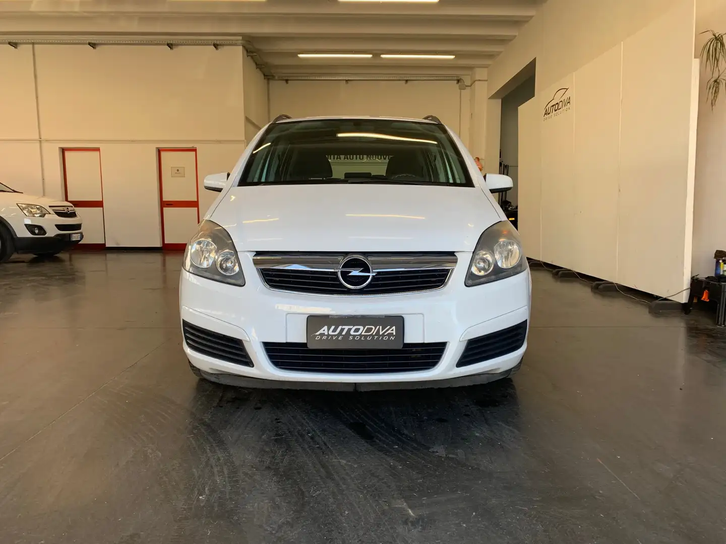 Opel Zafira Zafira 1.6 twinport Cosmo 105cv #7 POSTI#BENZINA# Bianco - 2